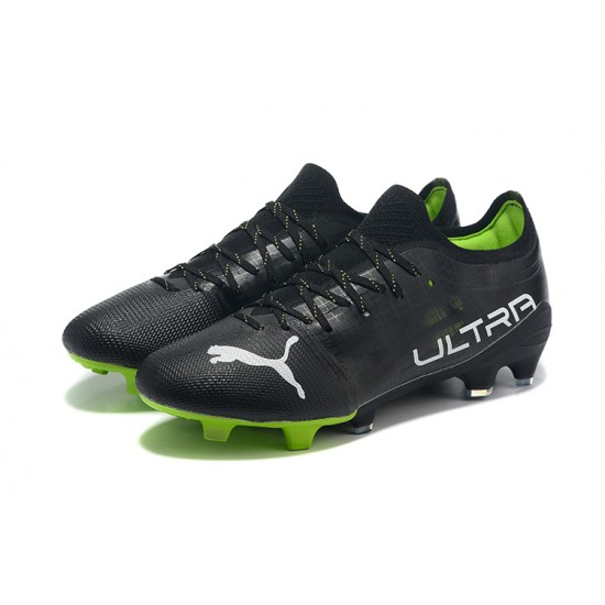 Kopačky Puma Ultra 1 4 Instinct FG Černá Zelená Low-top