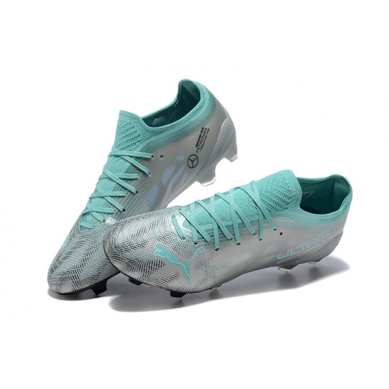 Kopačky Puma Ultra 1 4 Instinct FG Zlato Modrý Low-top