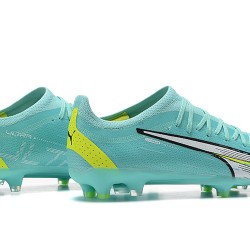 Kopačky Puma Ultra Ultimate FG LightZelená Žlutý Černá Low-top