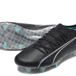 Kopačky Puma Ultra Ultimate FG Low-Top Černá Modrý