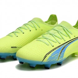 Kopačky Puma Ultra Ultimate FG Low-Top Zelená Turqoise