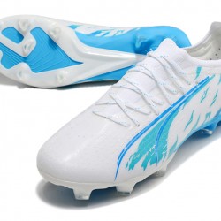 Kopačky Puma Ultra Ultimate FG Low-Top Bílý Modrý