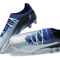 Kopačky Puma Ultra Ultimate FG Bílý BLue LightModrý Žlutý Nachový Low-top